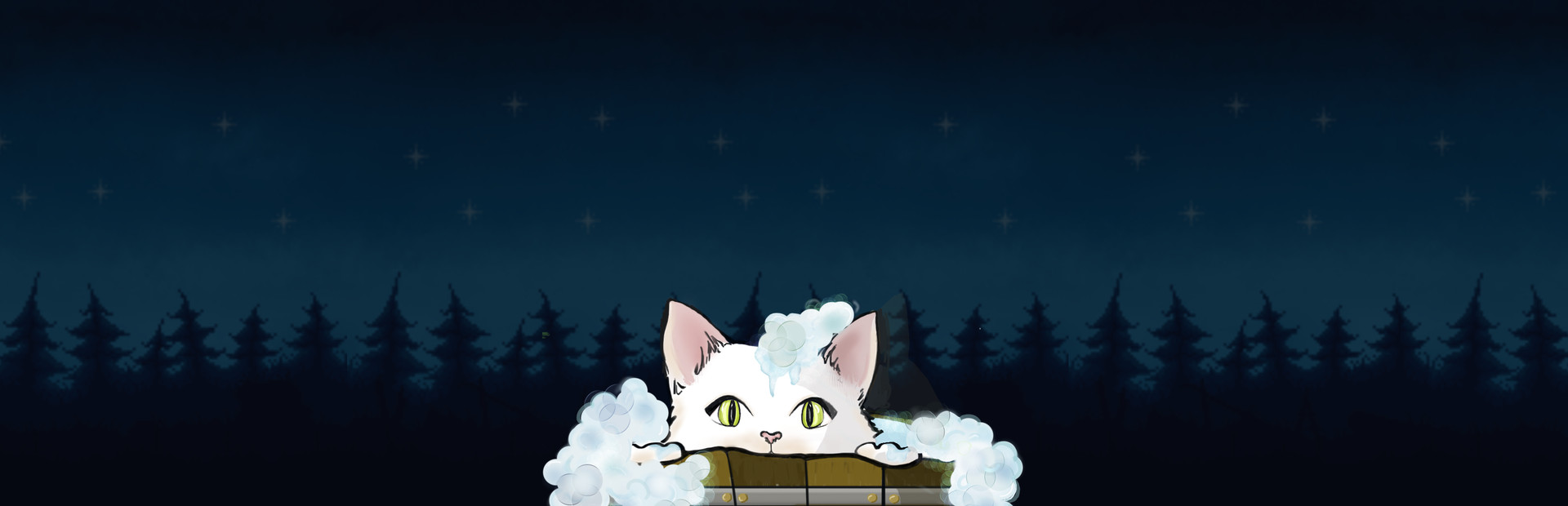 How To Bathe Your Cat: Drawing cover image