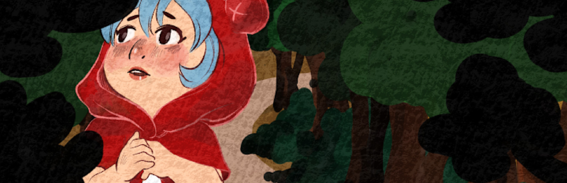 The Miserable Crimson Hooded Girl cover image
