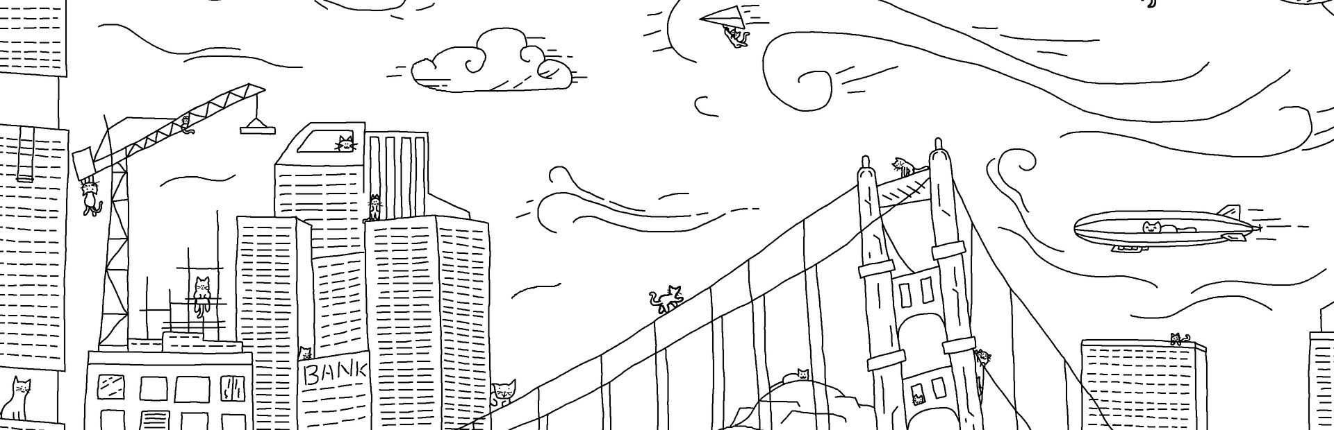 Looking For Cats In a Badly Drawn City cover image