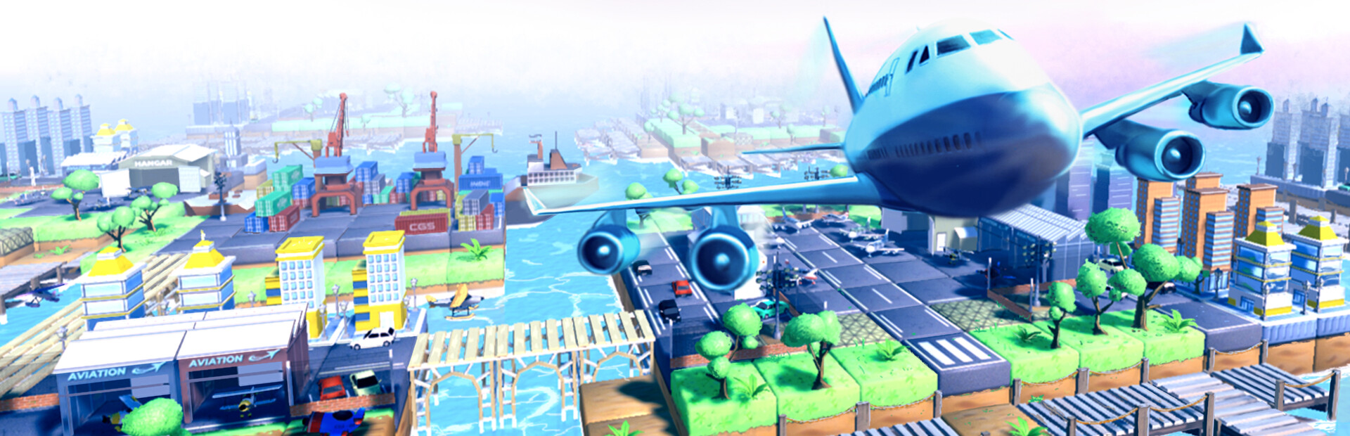 Cube Airport - Puzzle cover image