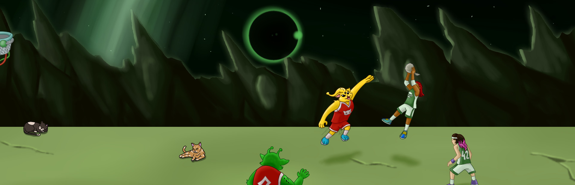 BasCatball Saturn: Basketball & Cat cover image
