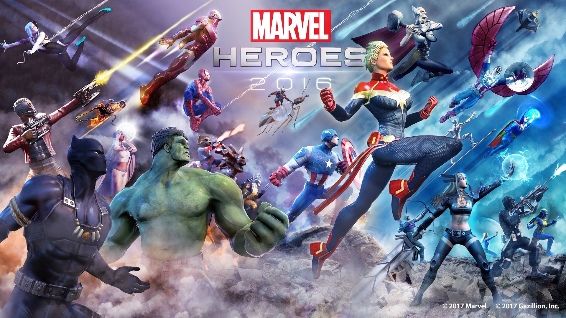 Marvel Heroes Omega cover image