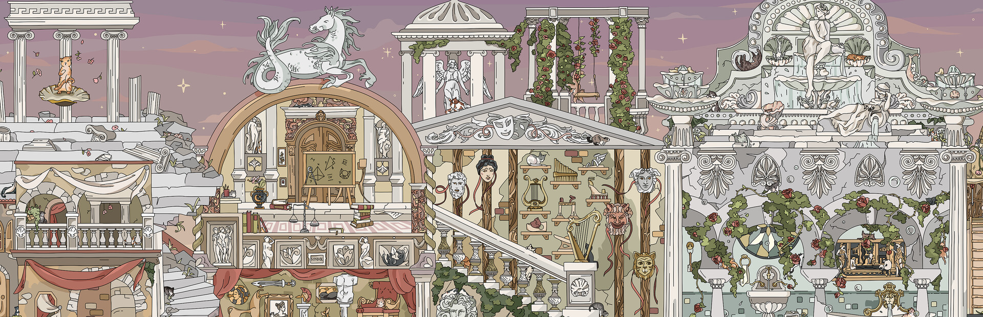 Hidden Cats: Rome cover image