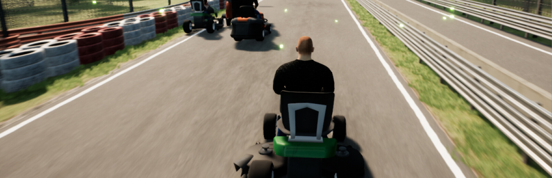 Lawnmower Game Racing 2: Drunken cover image