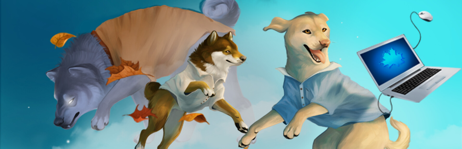 Autumn with the Shiba Inu cover image