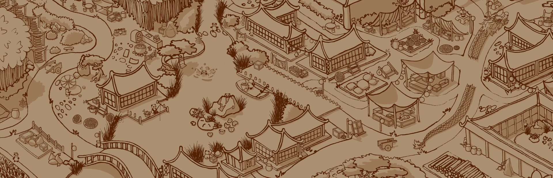 100 Hidden Pandas: Village cover image