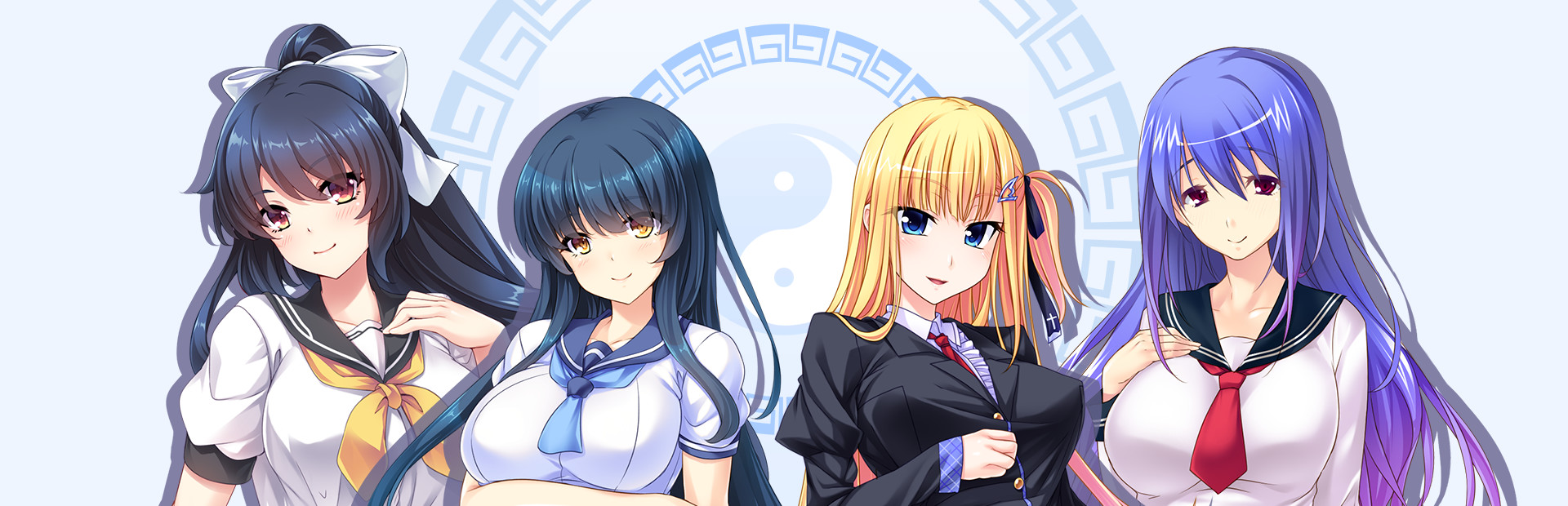 Pretty Girls Mahjong Solitaire [BLUE] cover image