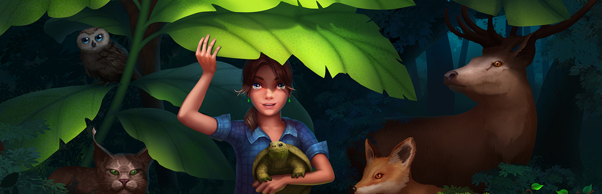 Adventure mosaics. Forest spirits cover image