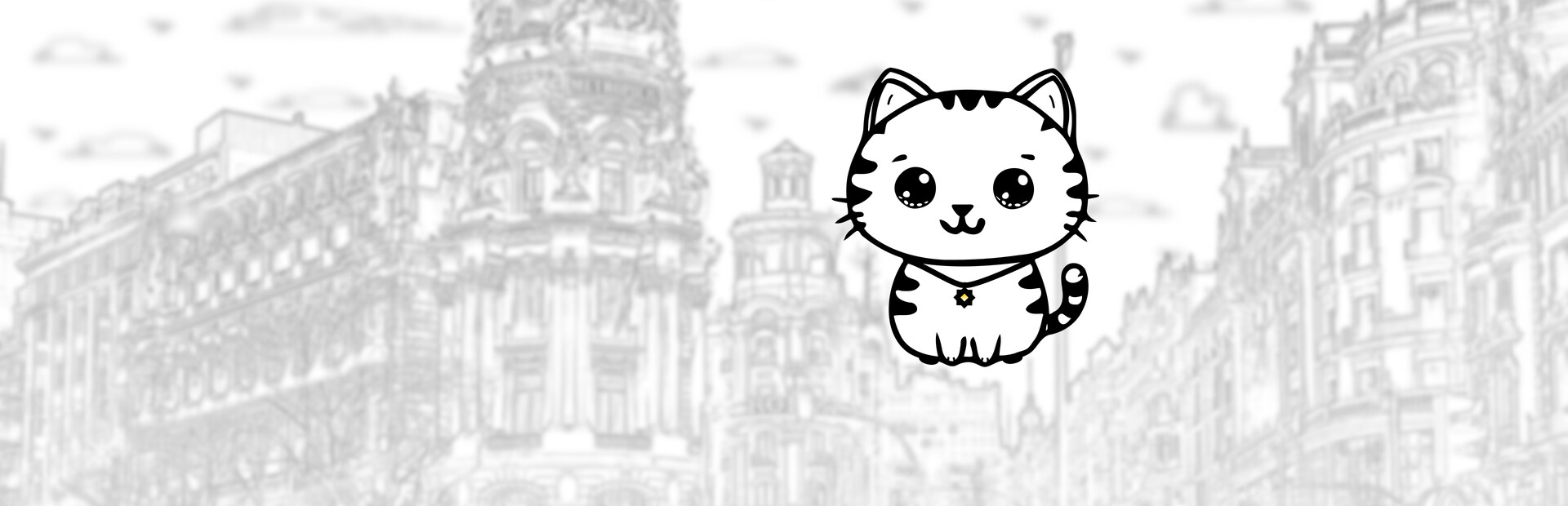 Hidden Pets: 101 Cats in Madrid cover image