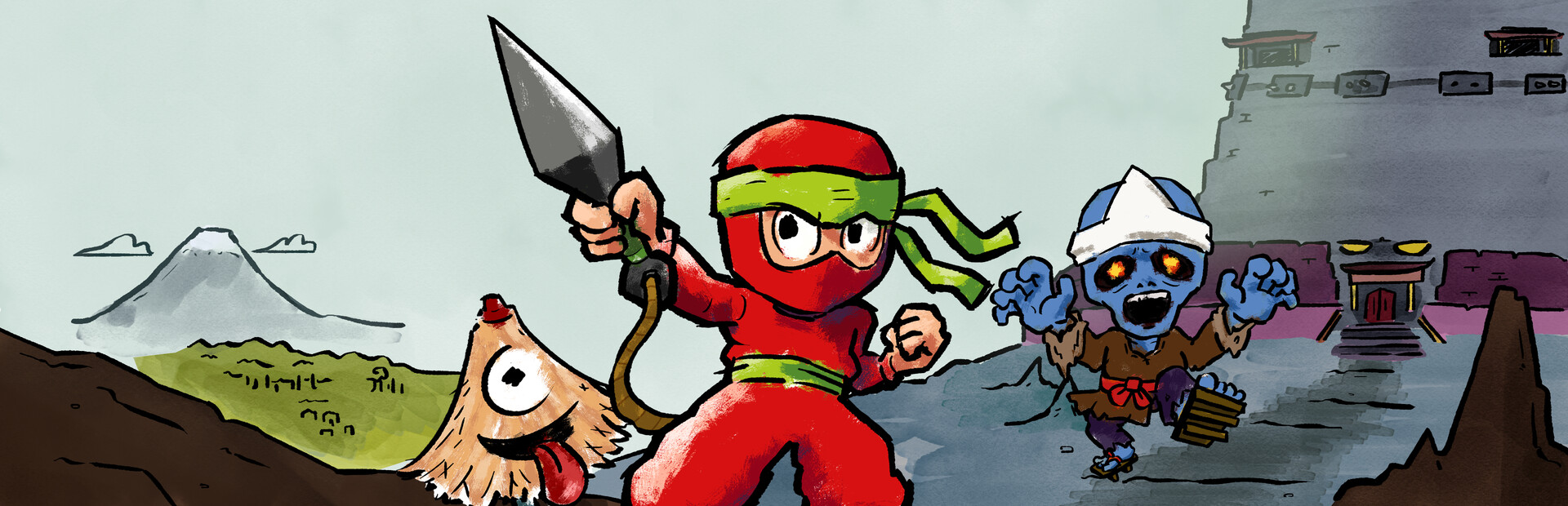 Chibi Ninja Shino-kun: Treasure of Demon Tower cover image