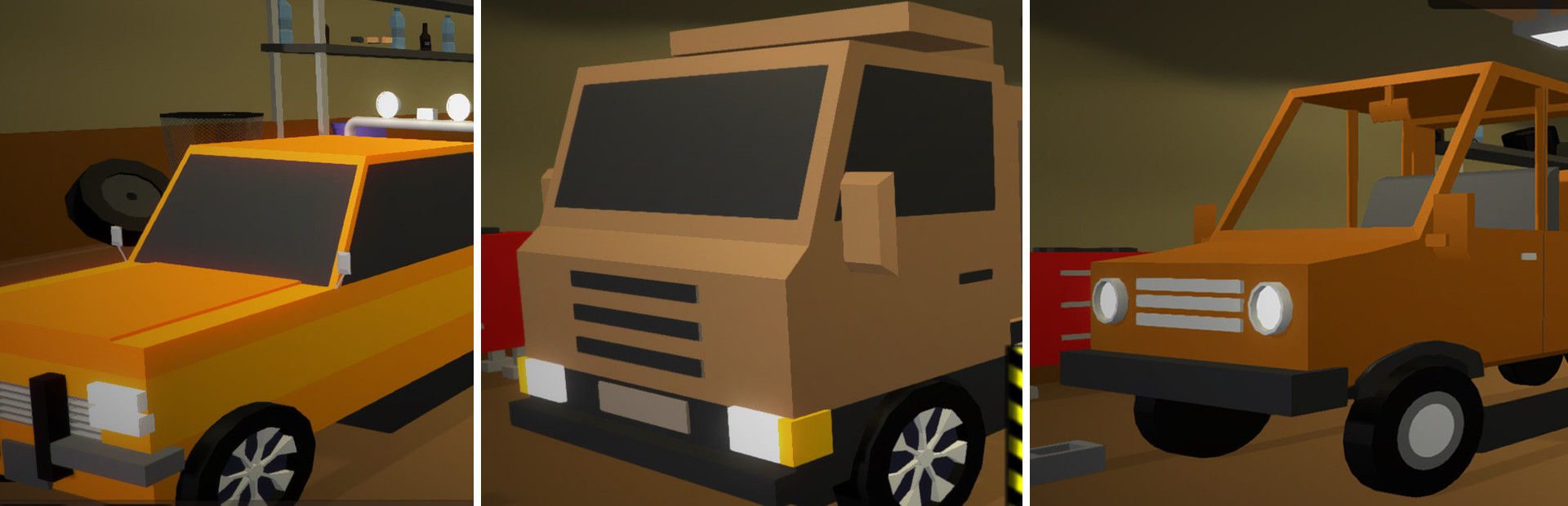 Cargo Transportation: Low Poly  cover image