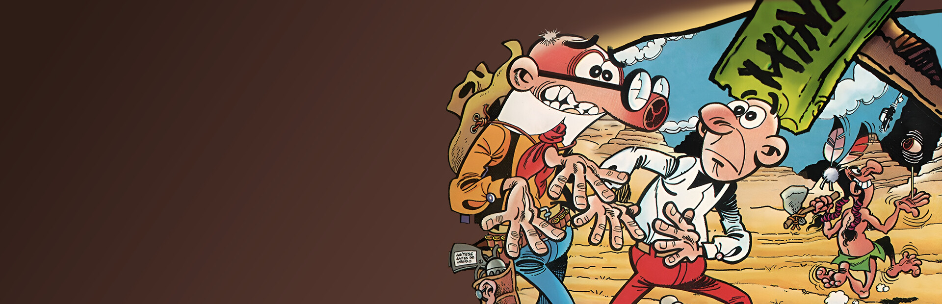 Mortadelo y Filemón: Dos vaqueros chapuceros cover image