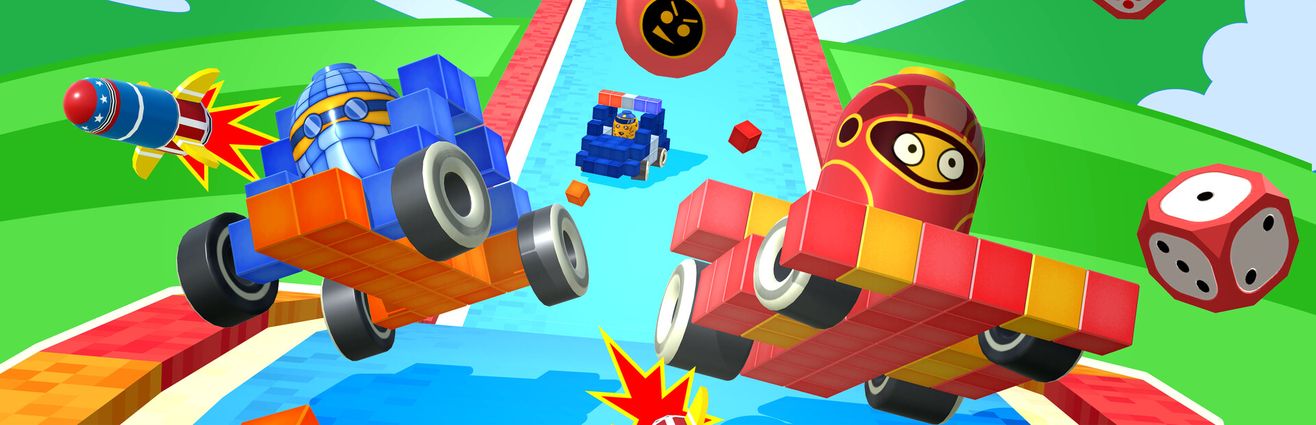 Pixel Car Racing: Blocky Crash cover image