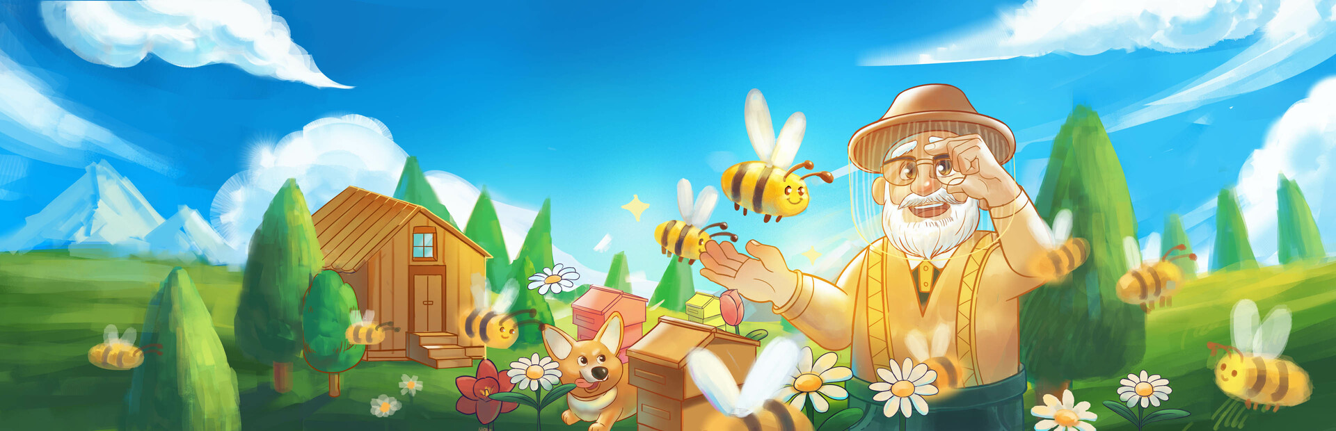 Grandpa's Bee Haven cover image