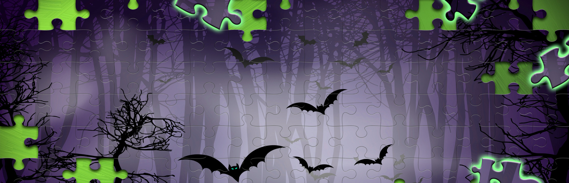 Sweet Holiday Jigsaws: Halloween Night cover image