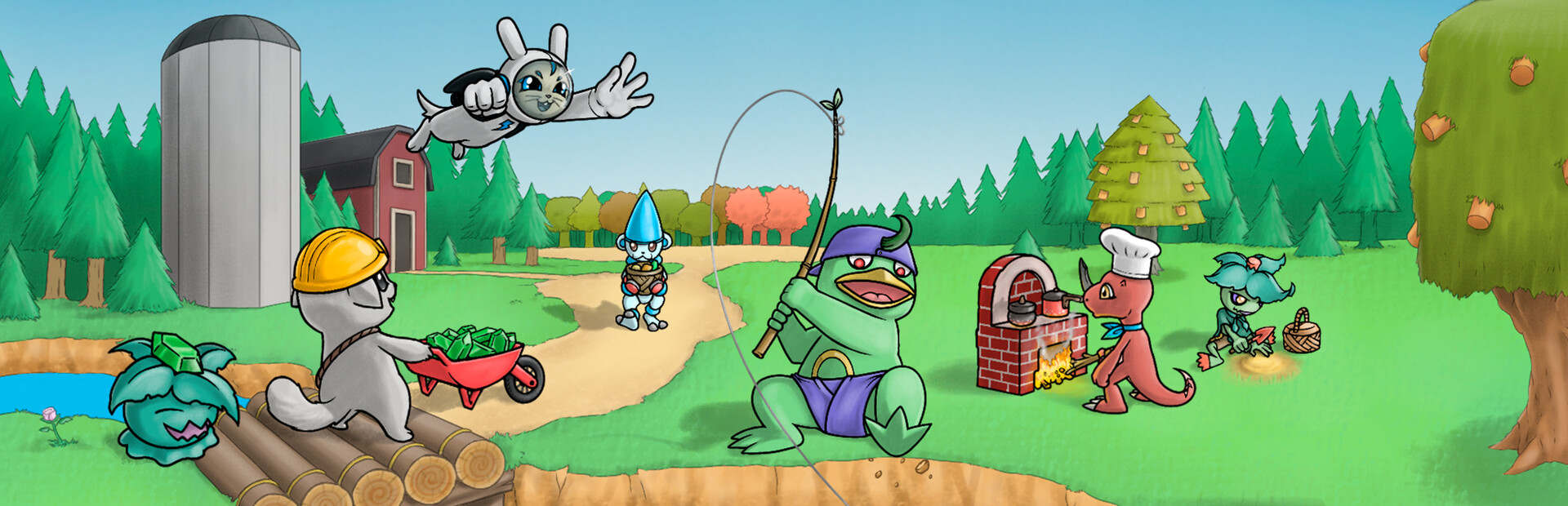 V-Monsters Digital Farm cover image