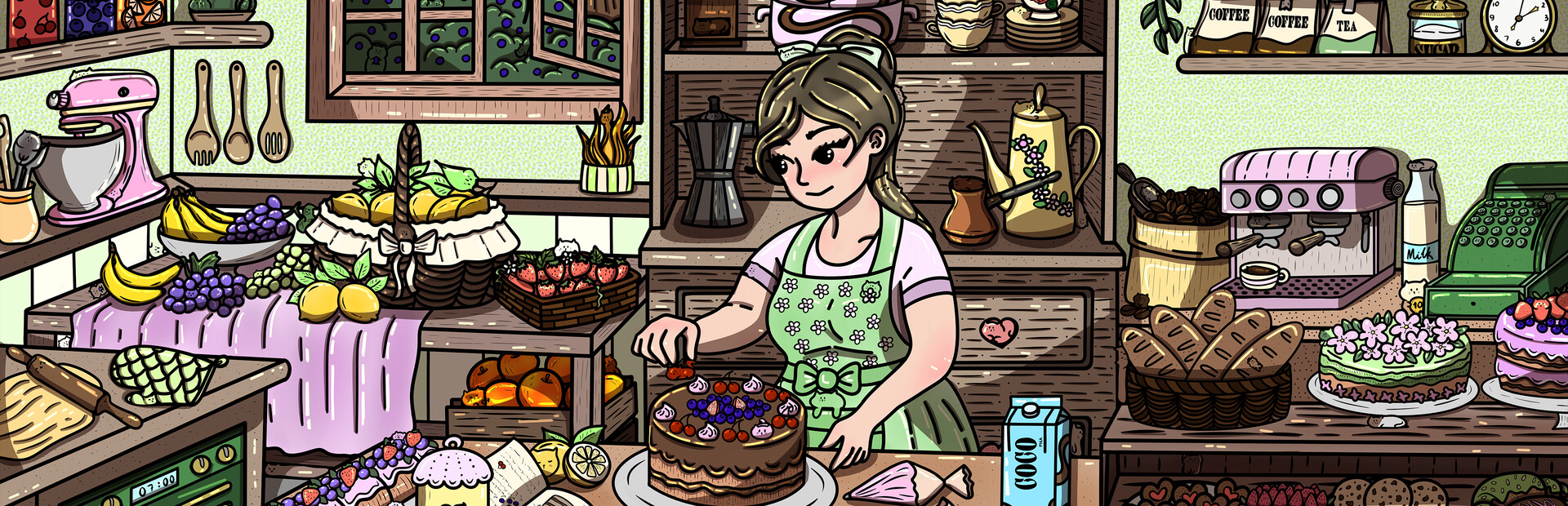 100 Bakery Cats cover image
