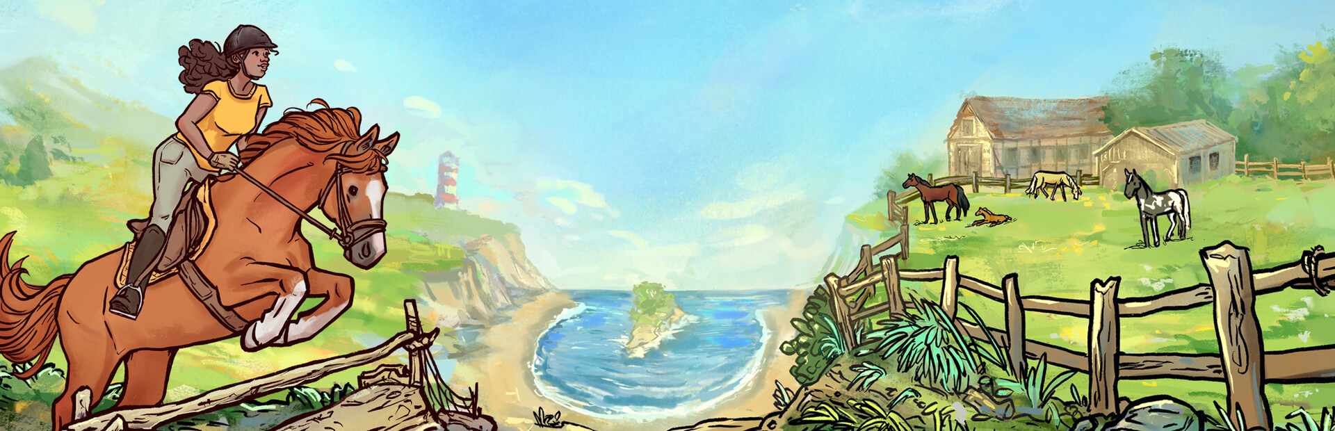 Horses of Hoofprint Bay cover image