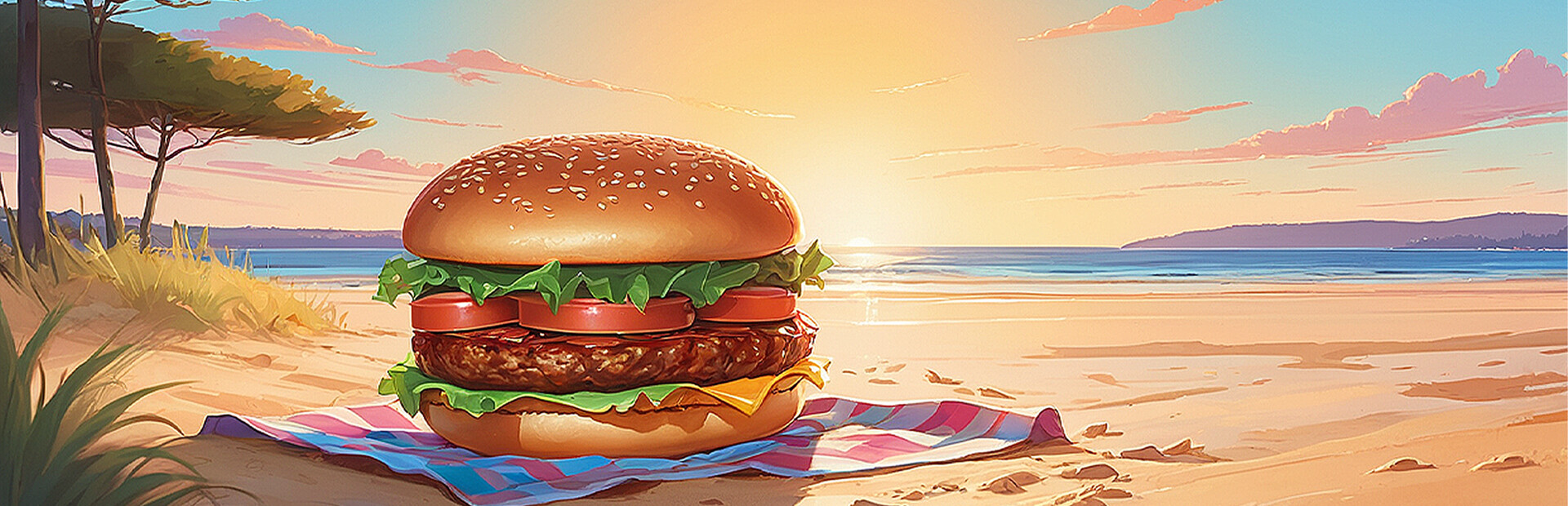 Fast Food On The Beach! cover image