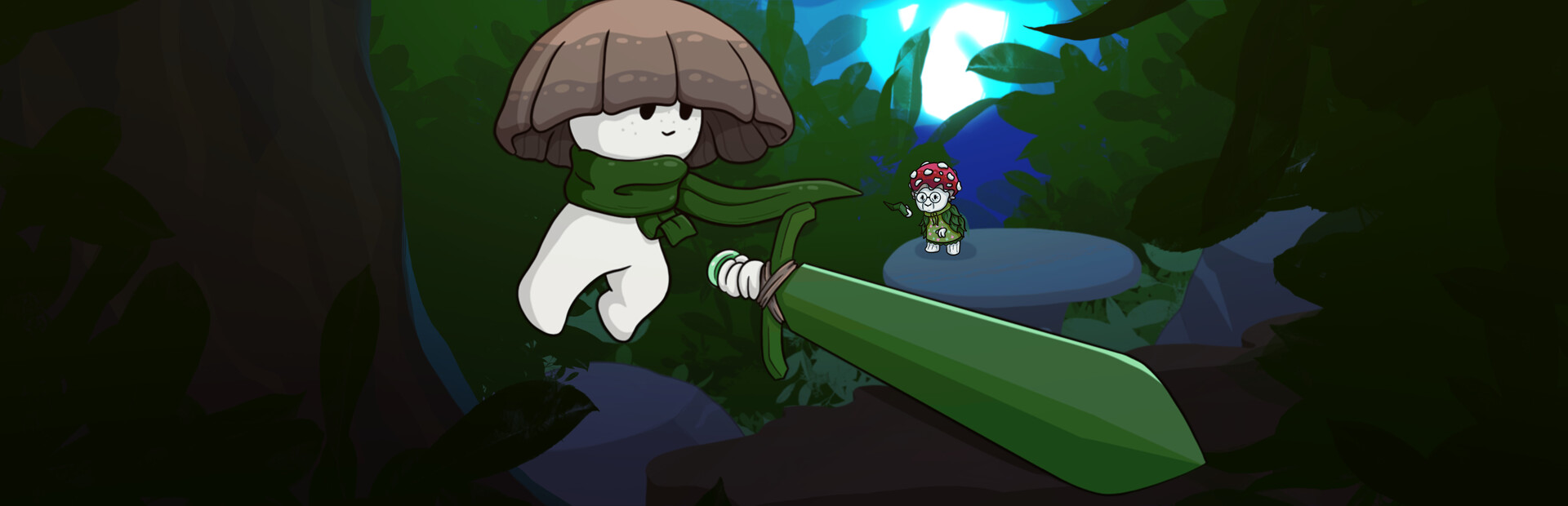 Mushroom Kid's Big Grass Sword cover image