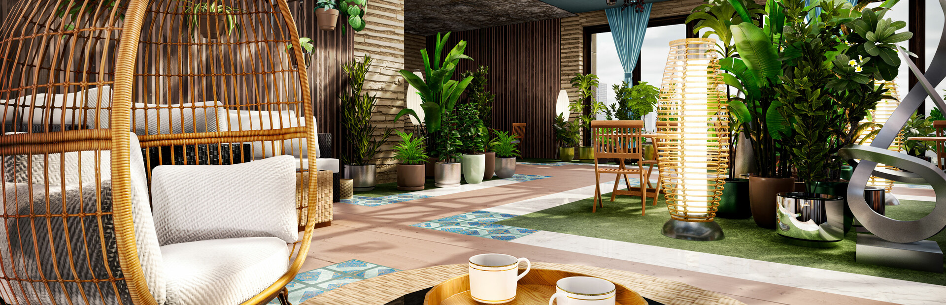 Hotel Renovator - Indoor Garden Room & Furniture Set cover image