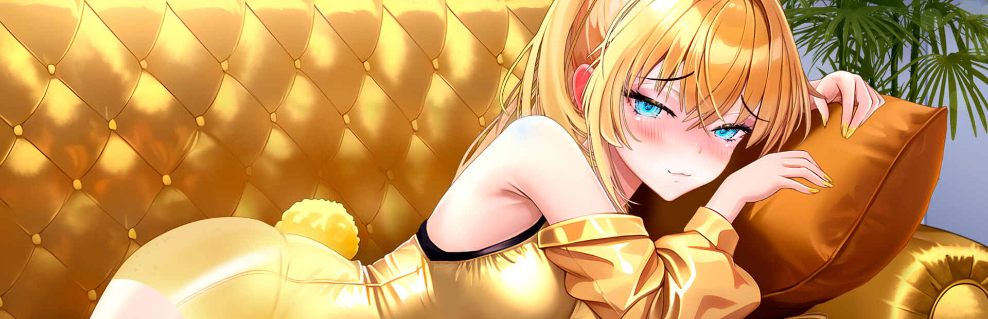 Bunny-girl with Golden tummy cover image