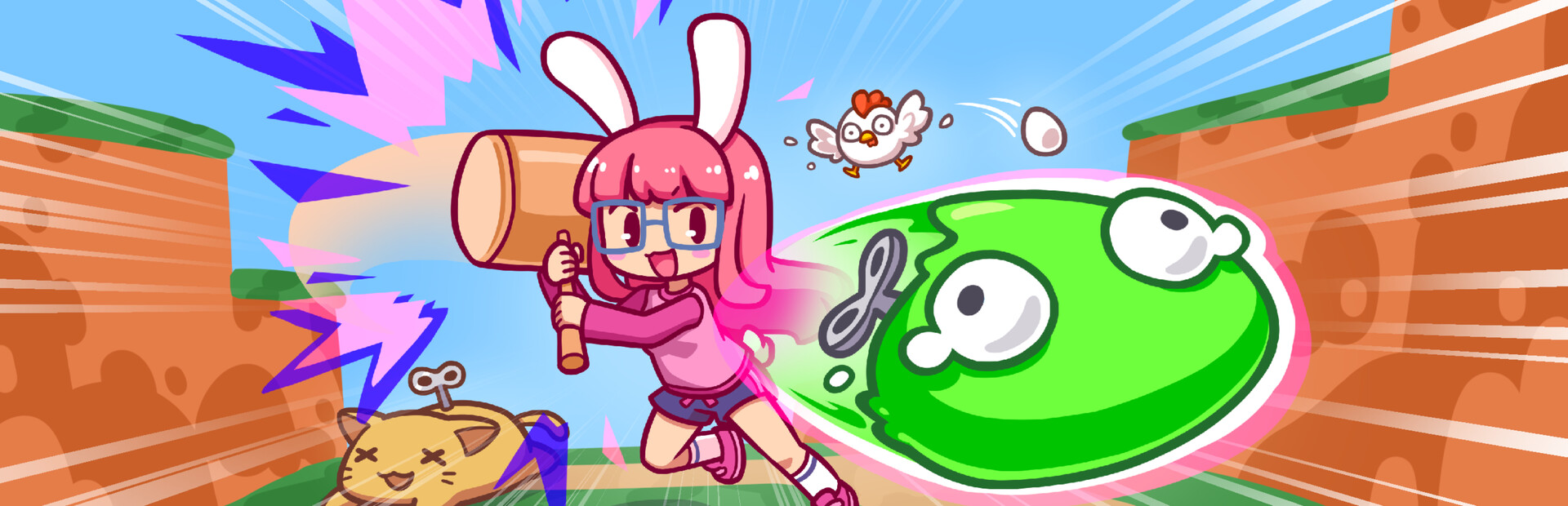 Hyper Bun Buster: Rocket Hammer Action cover image