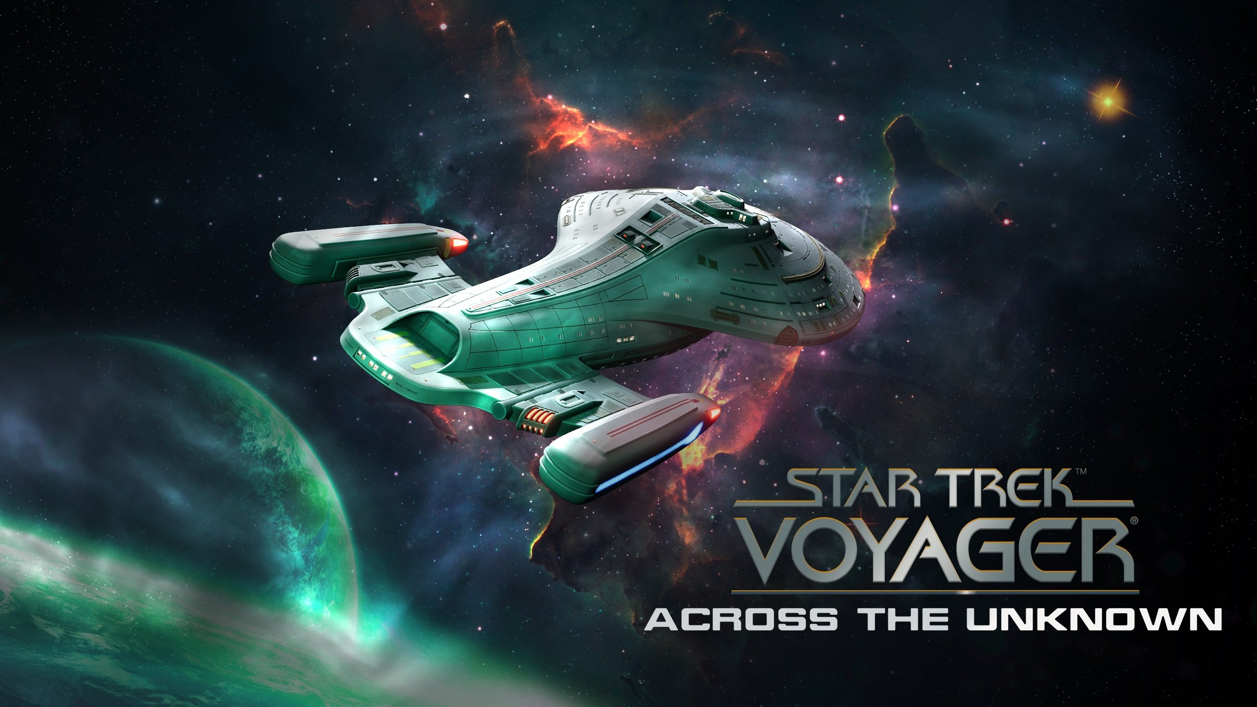 Star Trek: Voyager - Across the Unknown cover image