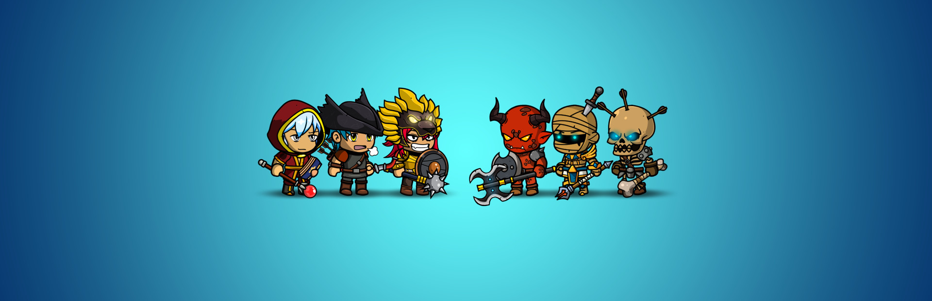 Fantasy Heroes: Character Editor & Sprite Sheet Maker cover image