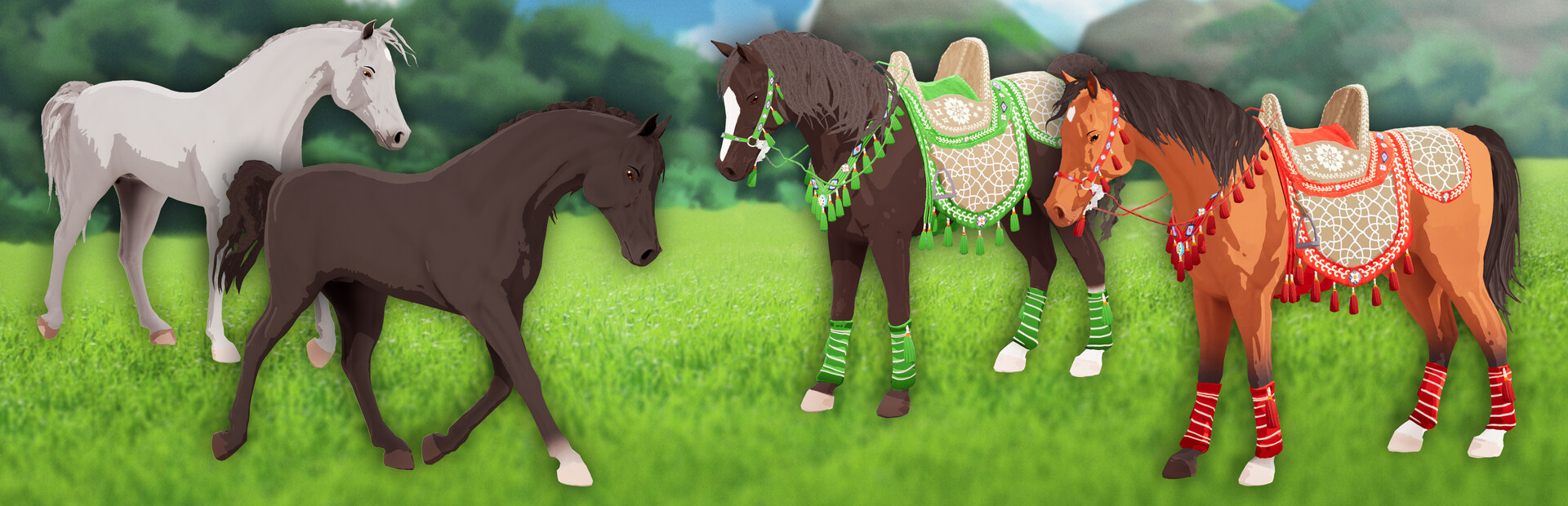 The Arabian Horse Pack - Horse Tales: Emerald Valley Ranch cover image