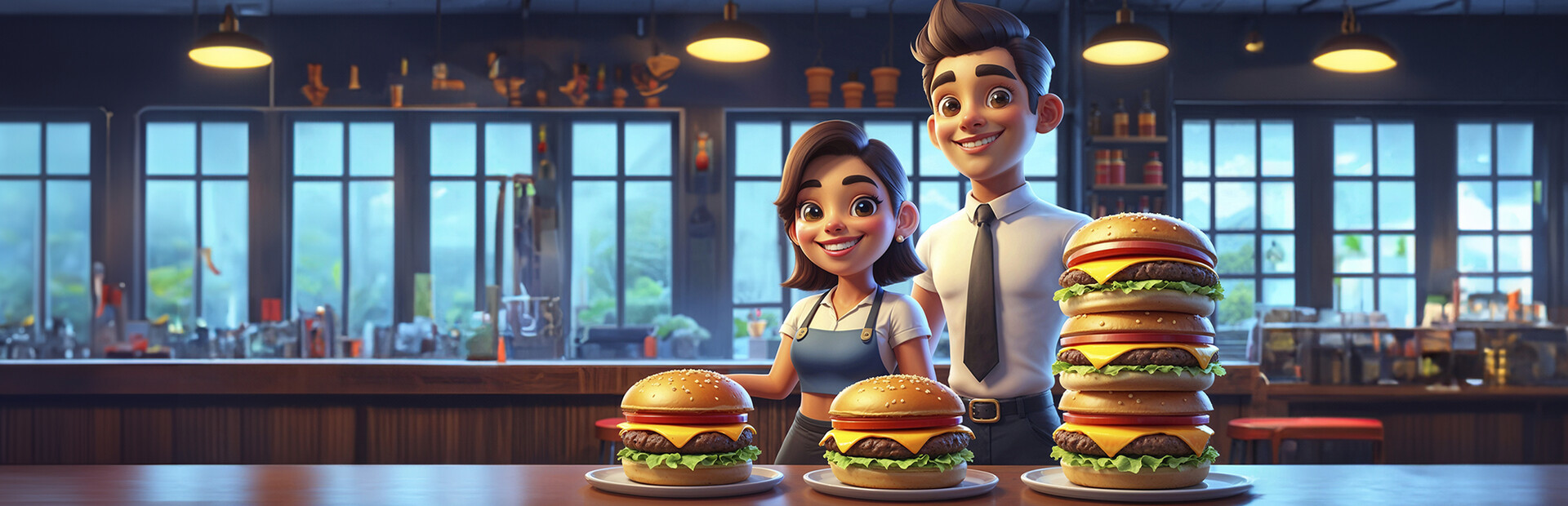 Burger Restaurant Simulator cover image