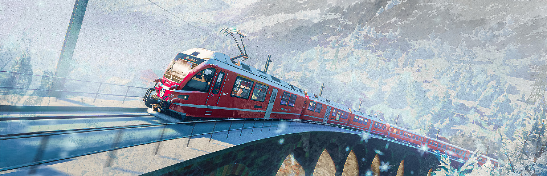 Train Sim World® 4: Berninalinie: Tirano - Ospizio Bernina Route Add-On cover image