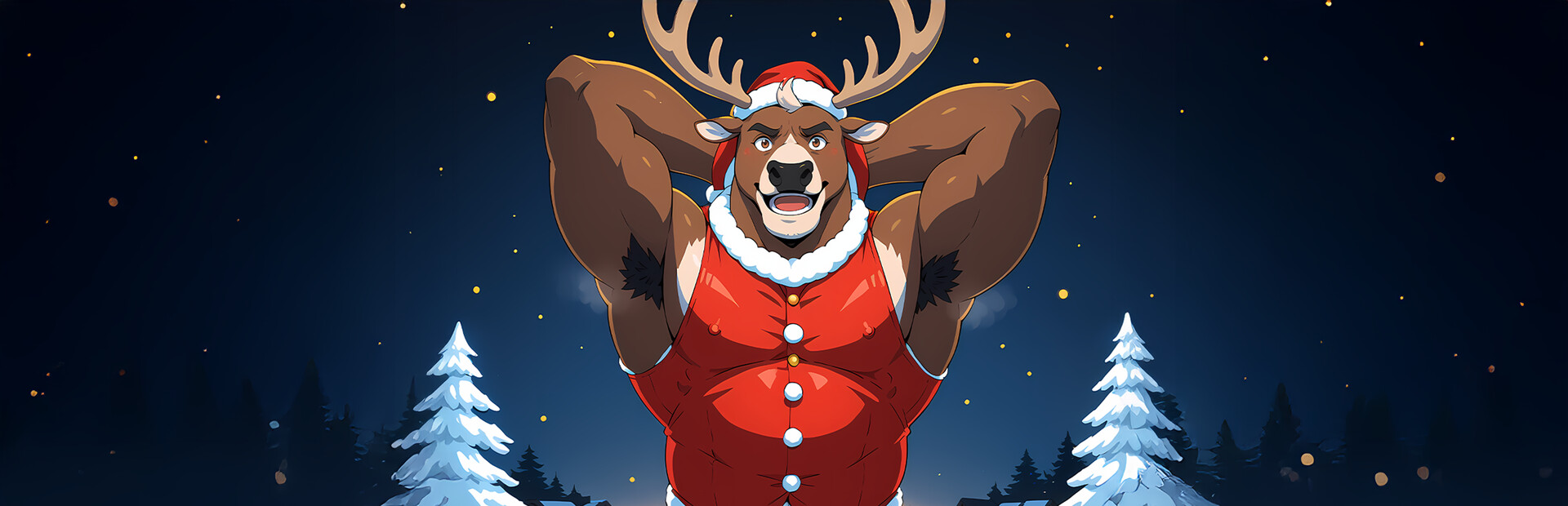 Furry X Bussy Master: Randy the Red Knot Reindeer cover image
