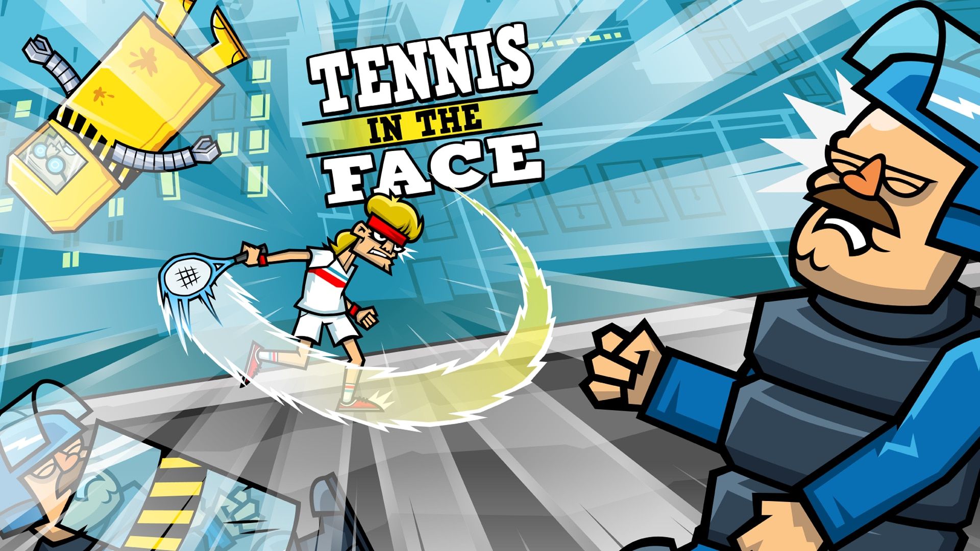 Tennis in the Face cover image