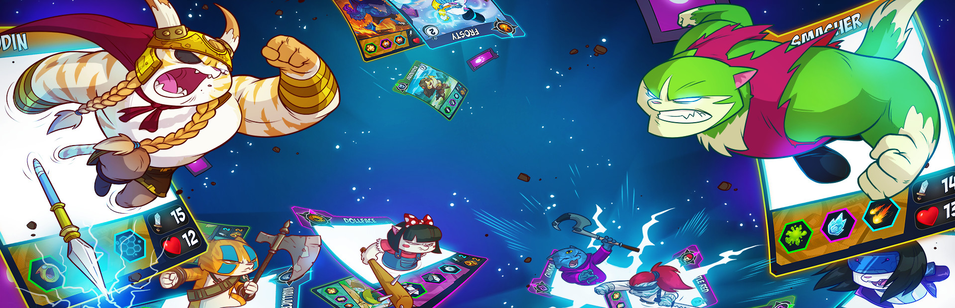 Tap Cats: Epic Card Battle cover image