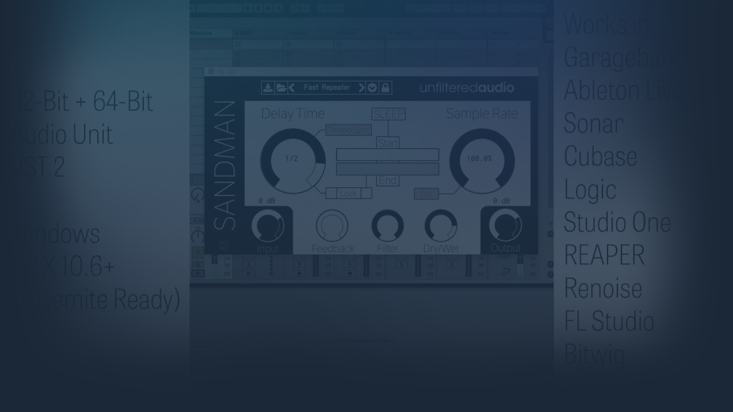 Sandman Delay + Looper (VST/AU) cover image