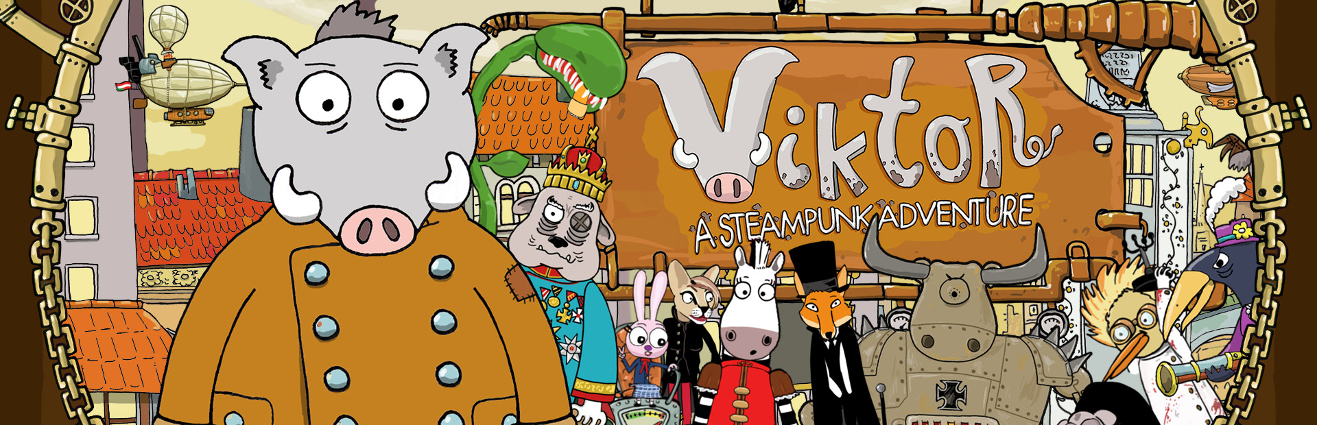 Viktor, a Steampunk Adventure cover image
