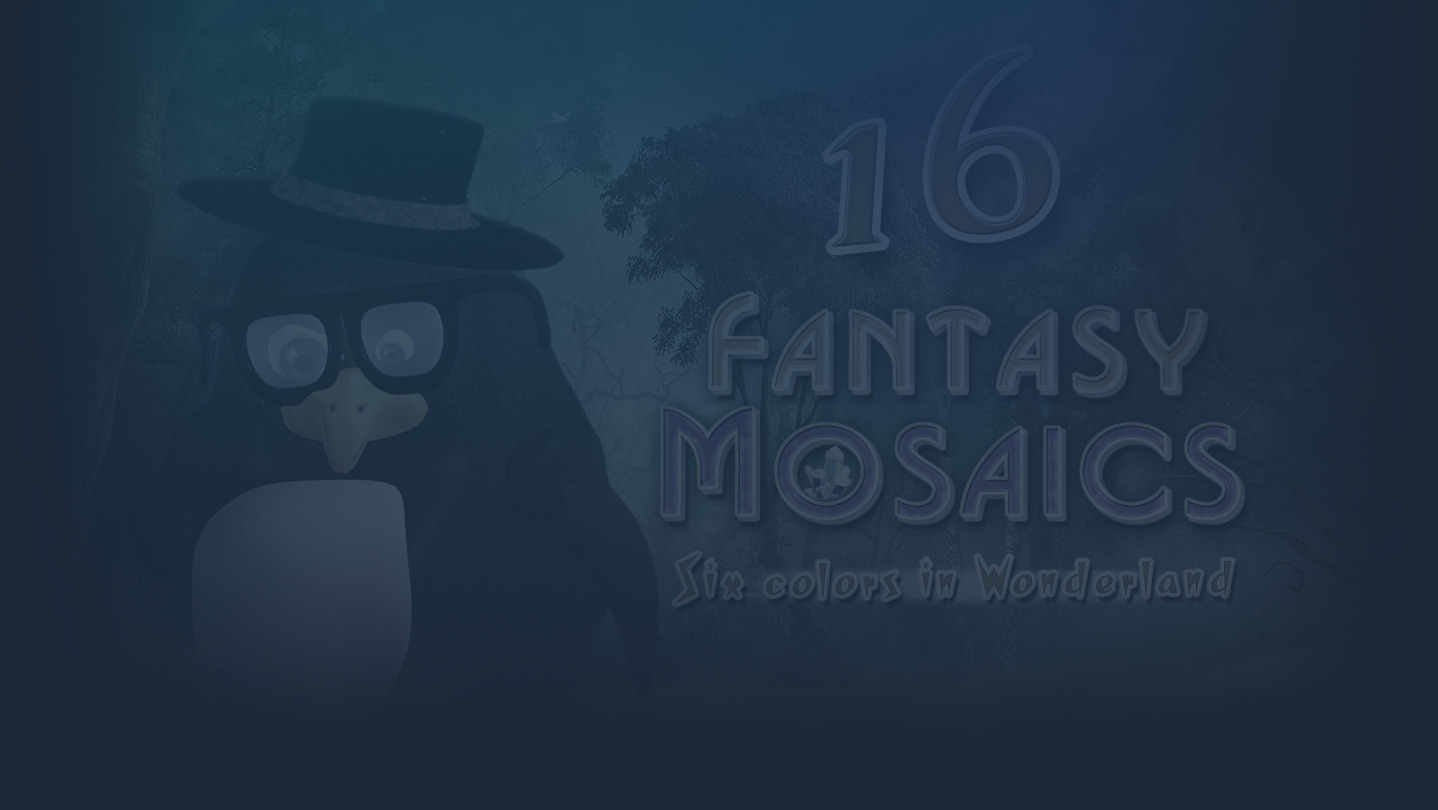 Fantasy Mosaics 16: Six Colors in Wonderland cover image