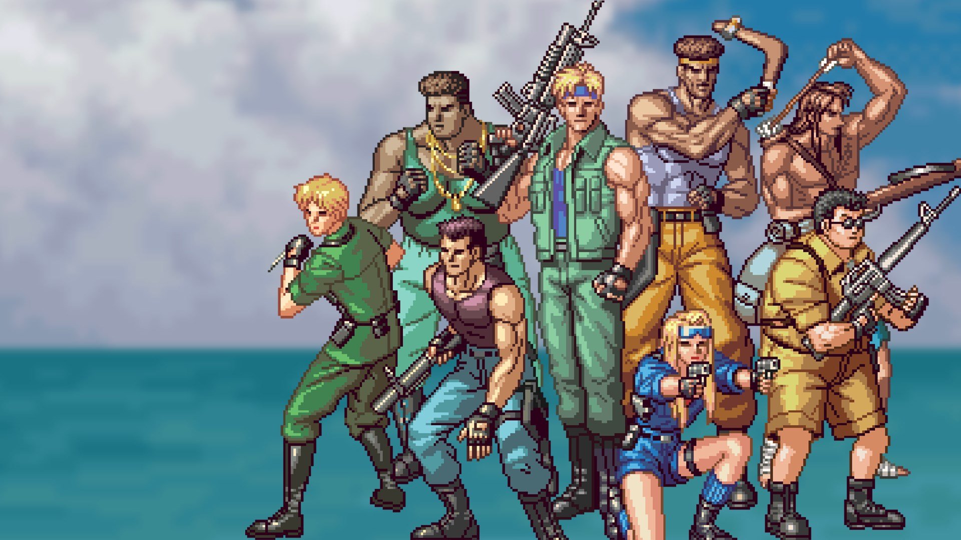 ACA NEOGEO SHOCK TROOPERS cover image