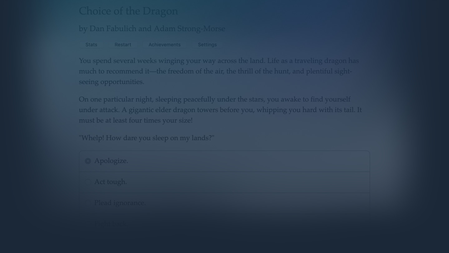 Choice of the Dragon cover image