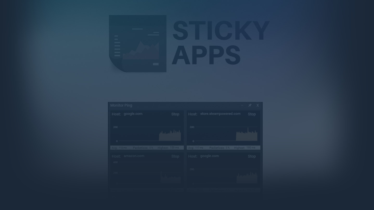 Sticky Apps :: Monitor Ping cover image