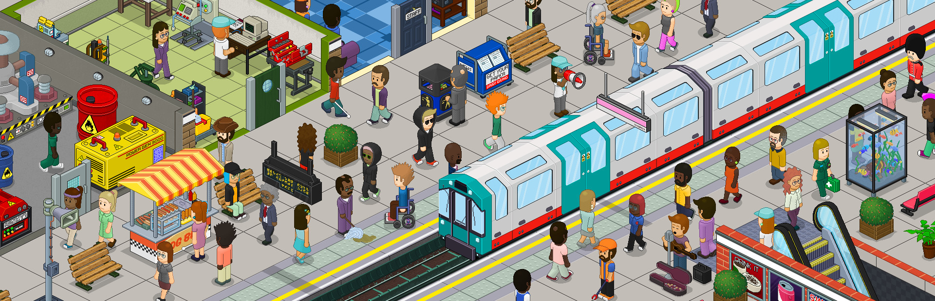 Overcrowd: A Commute 'Em Up cover image