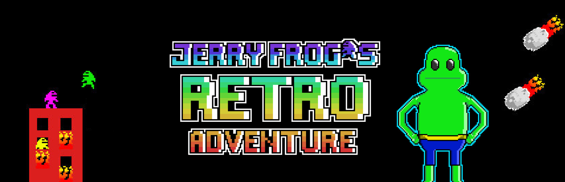 Jerry Frog's Retro Adventure cover image