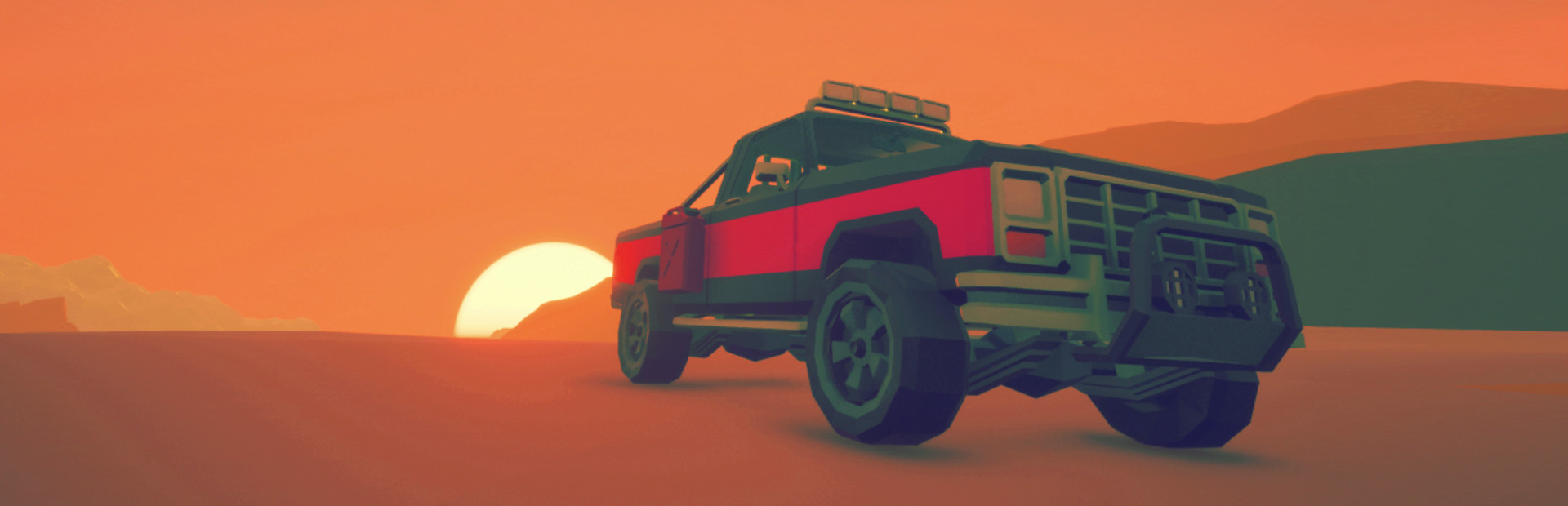 Under the Sand REDUX - a road trip simulator cover image