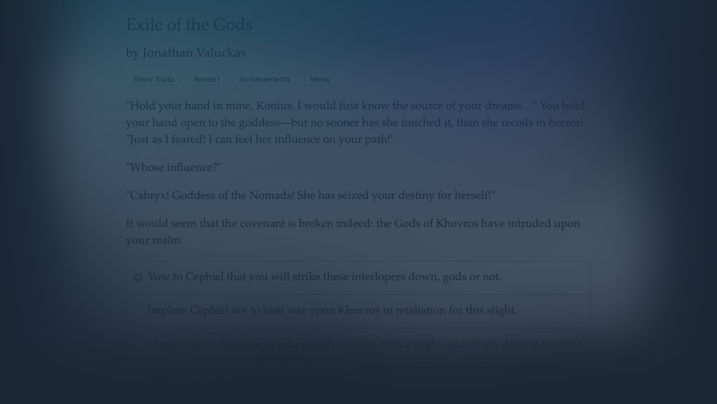 Exile of the Gods cover image