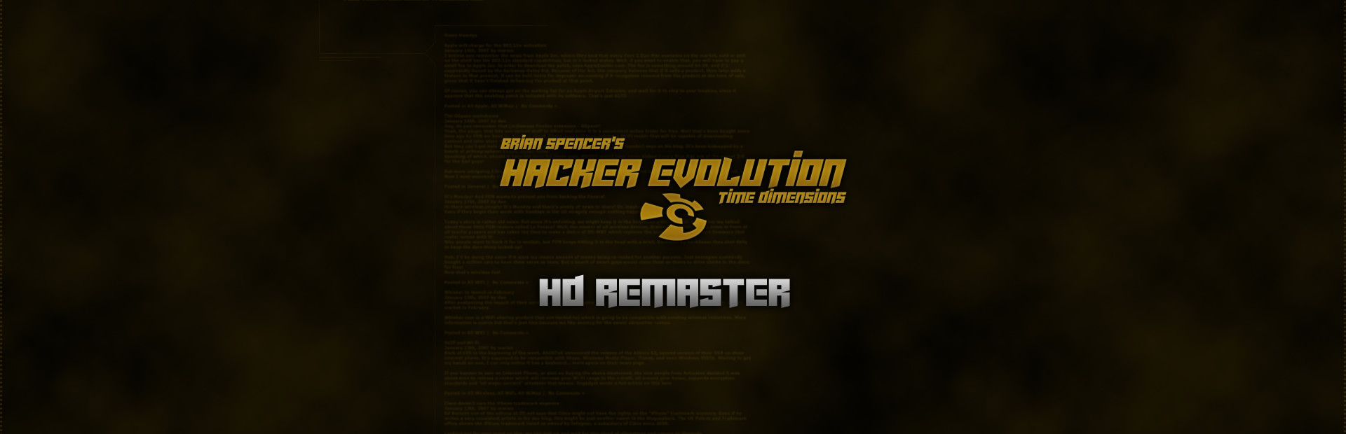 Hacker Evolution - 2019 HD remaster cover image