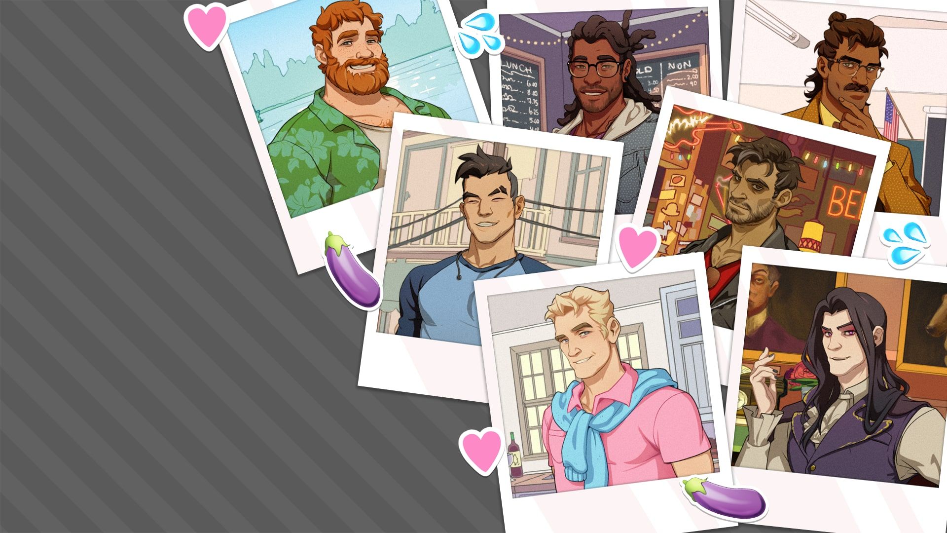 Dream Daddy Trophy Set cover image
