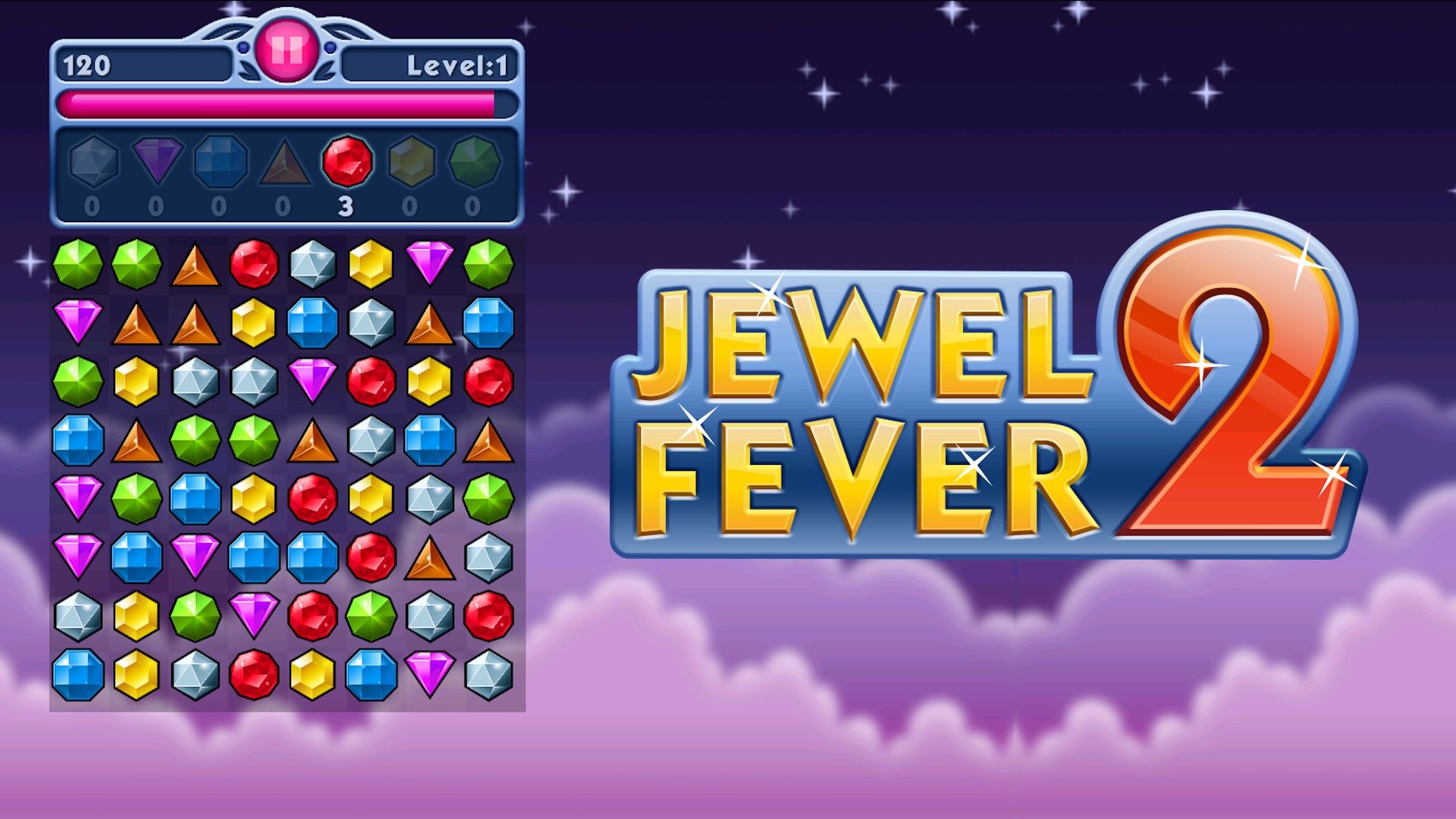 Jewel Fever 2 Trophys cover image