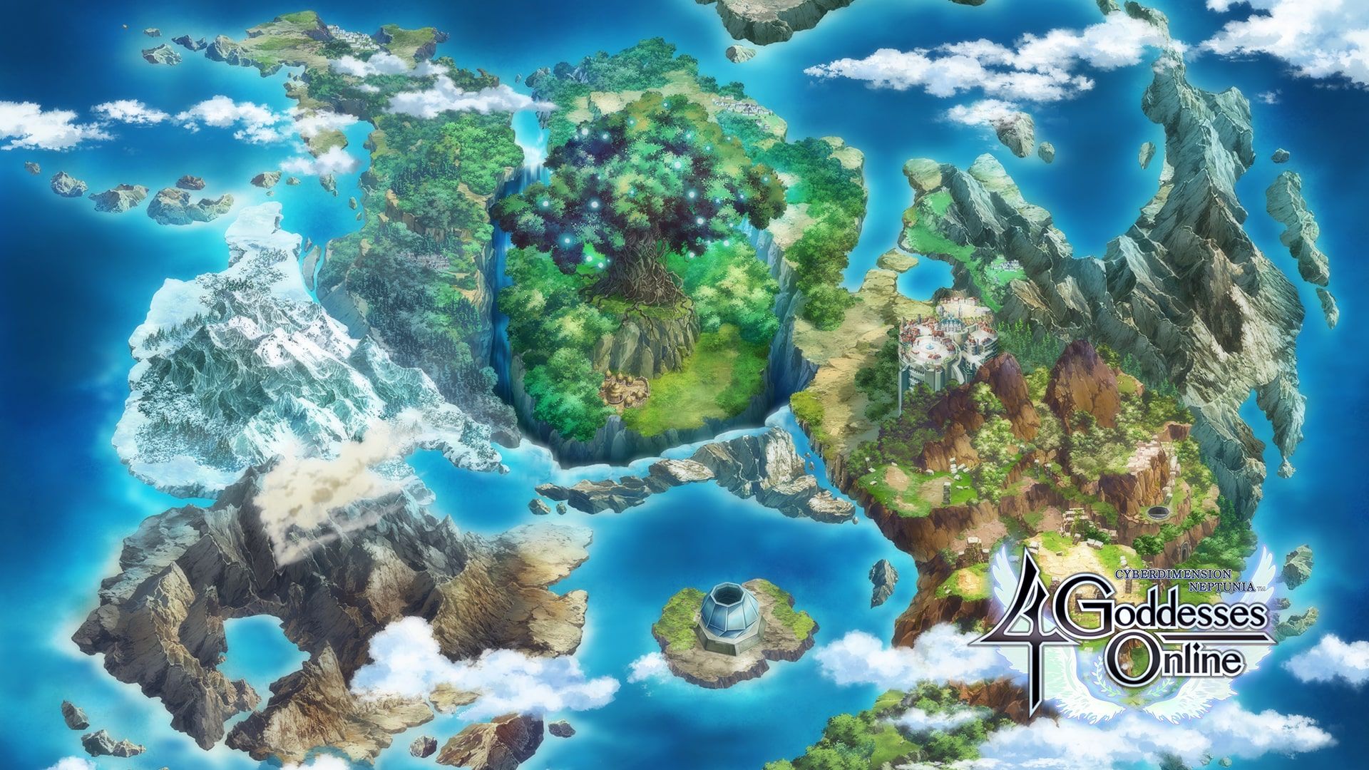 四女神オンライン CYBER DIMENSION NEPTUNE cover image