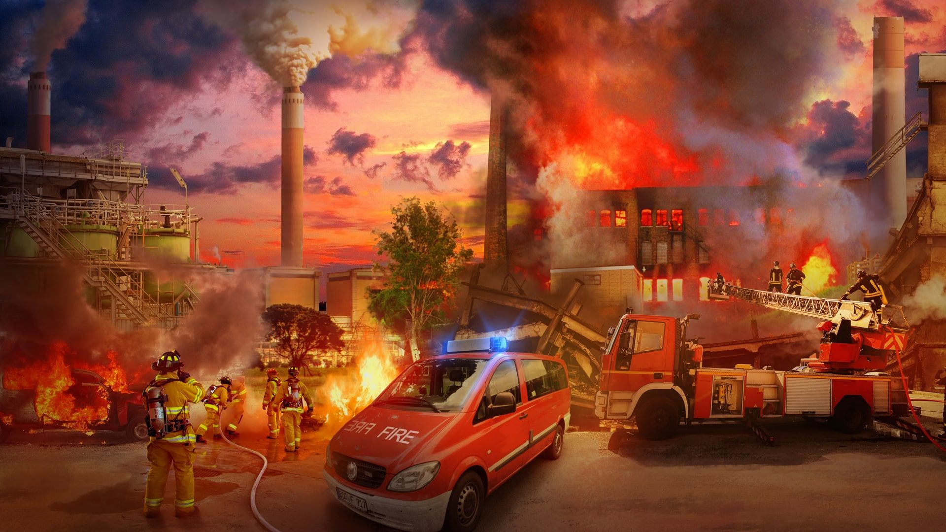 Firefighters: Plant Fire Department cover image